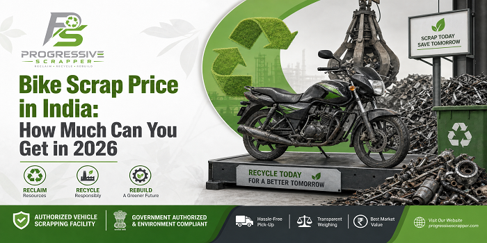 Bike scrap price in India – Motorcycle scrap value in 2026
