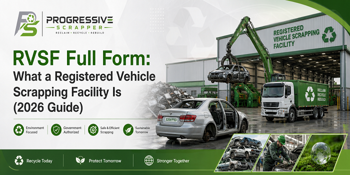 RVSF full form explained - Registered Vehicle Scrapping Facility guide