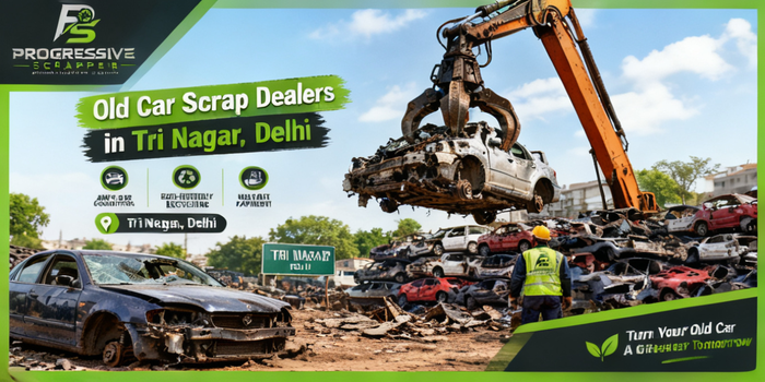 Old Car Scrap Dealers in Tri Nagar, Delhi