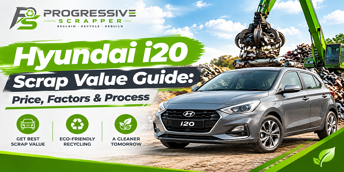 Hyundai i20 Scrap Value Guide – Scrap Price, Valuation Factors and Scrapping Process in Delhi NCR