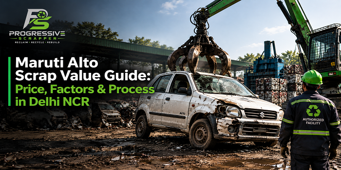 Maruti Alto scrap value guide for an old Alto car in Delhi NCR